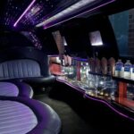 lincoln stretch limo interior